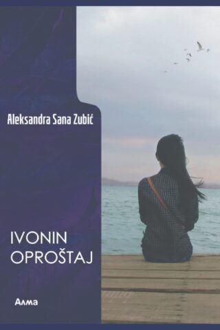 Ivonino oproštenje – Djevojka s dugom crnom kosom sjedi leđima okrenuta kameri i gleda prema jezeru.