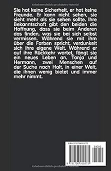 Rückseite des Buchcovers mit Informationen zu "Die Schönheit der Dunkelheit"