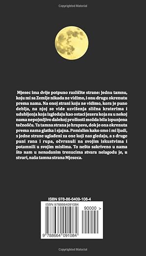 Stražnja strana korica knjige sa informacijama o “Selena”.